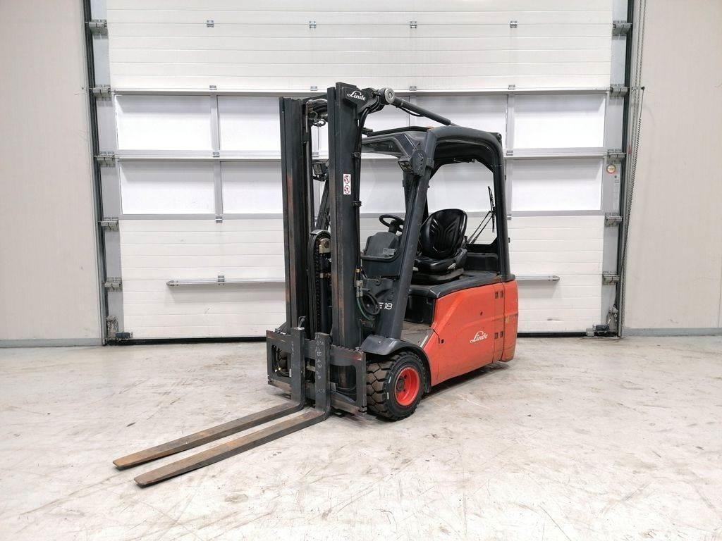 Linde E18L-01 Elektriskie iekrāvēji