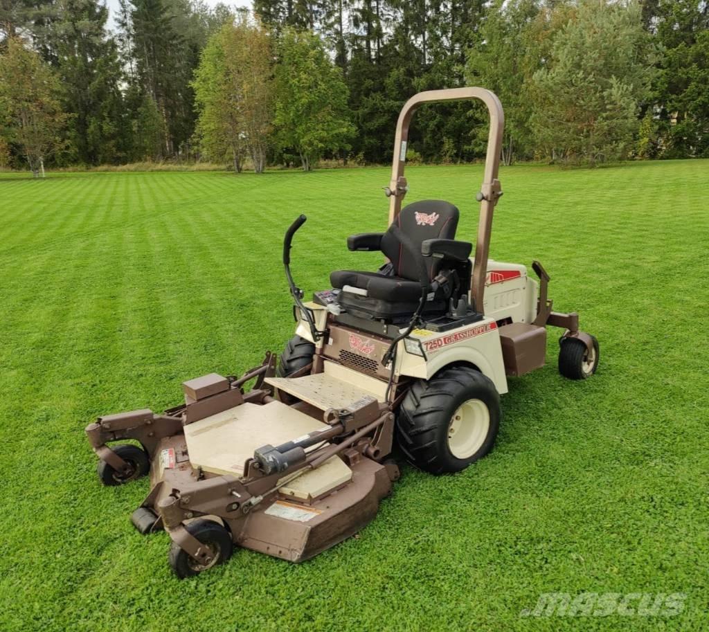 Grasshopper 725 DT 6 Nulles pagrieziena zāles pļāvēji