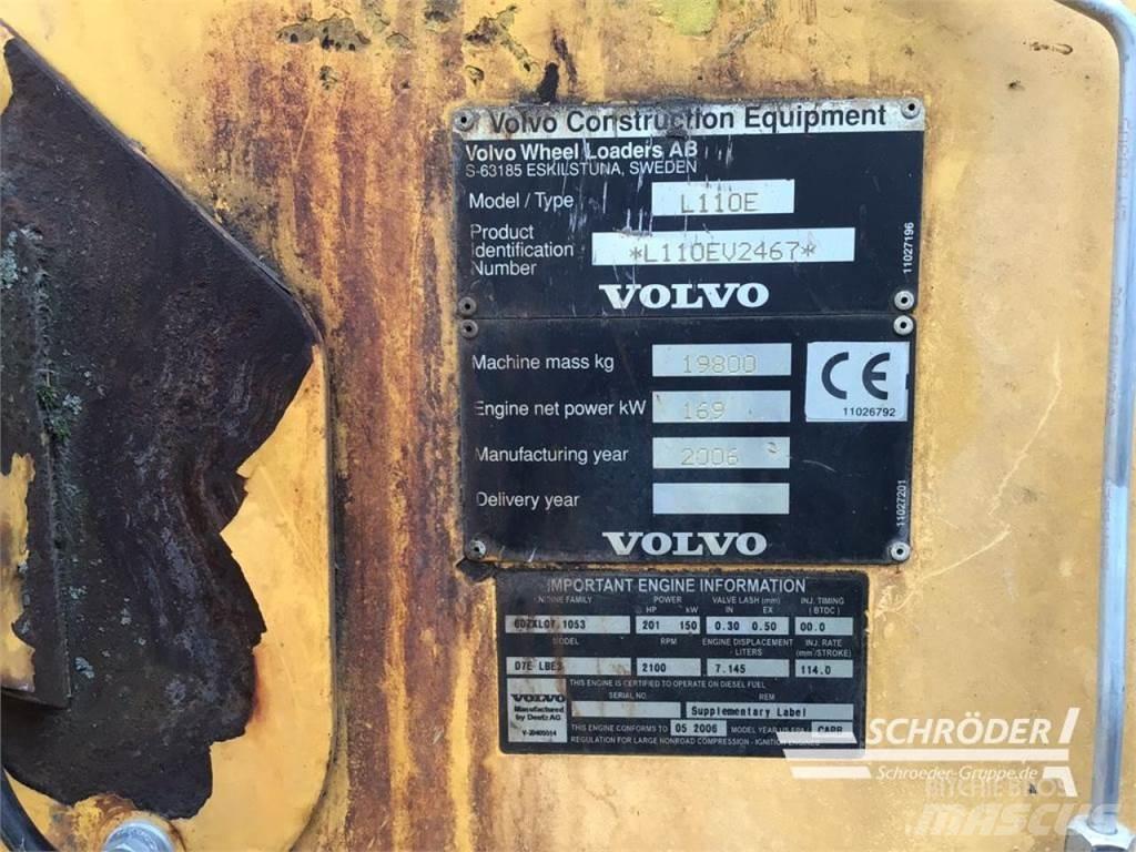 Volvo L 110 E Iekrāvēji uz riteņiem