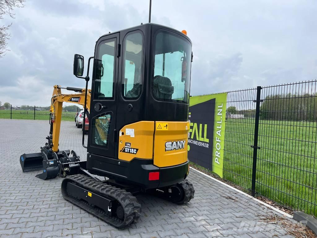 Sany SY 18 C Mini ekskavatori < 7 t