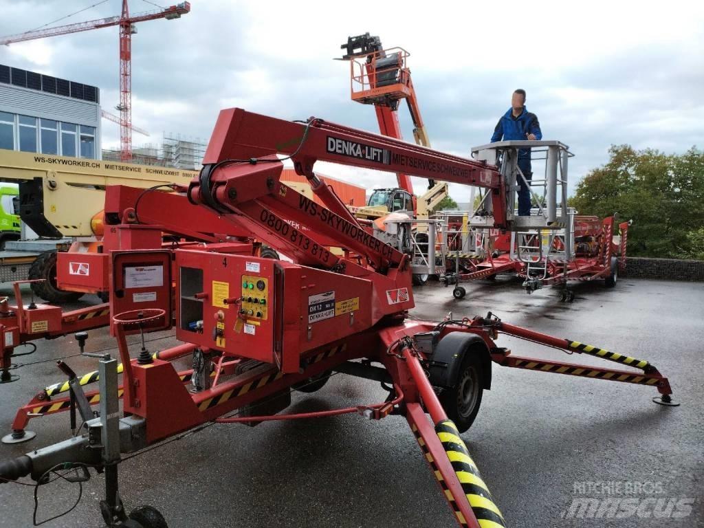 Denka-Lift DK 12 Pacēlājplatformas - piekabes
