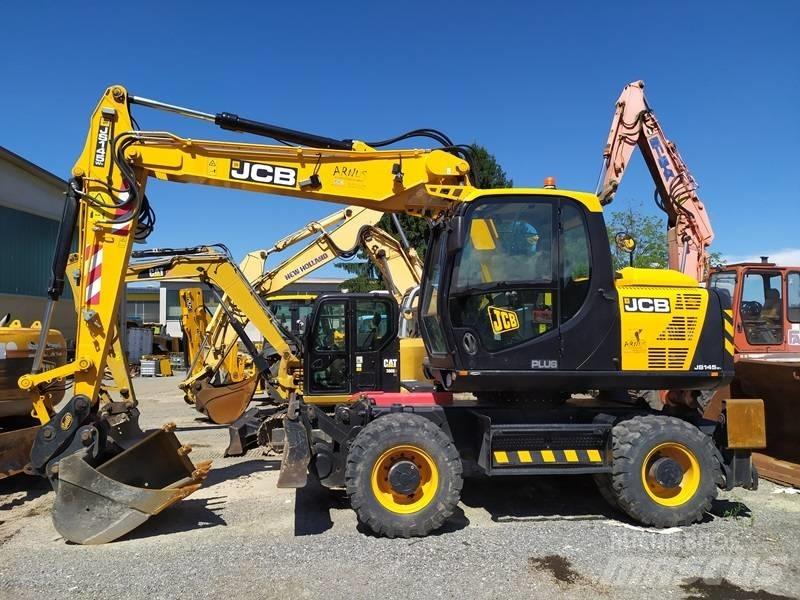 JCB JS 145 W Ekskavatori uz riteņiem