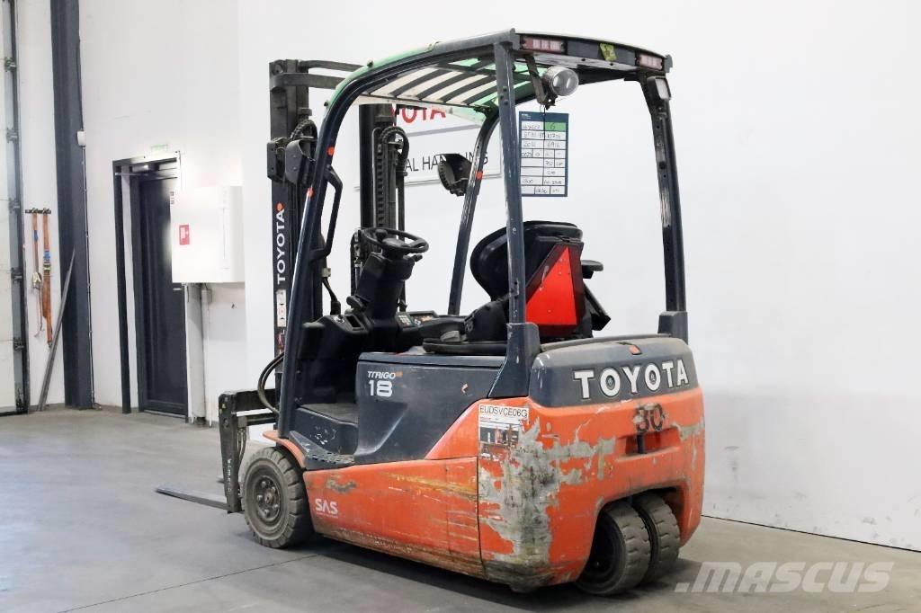 Toyota 8FBE18T Elektriskie iekrāvēji