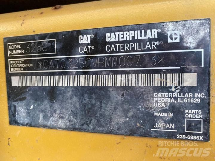 CAT 325CL Kāpurķēžu ekskavatori