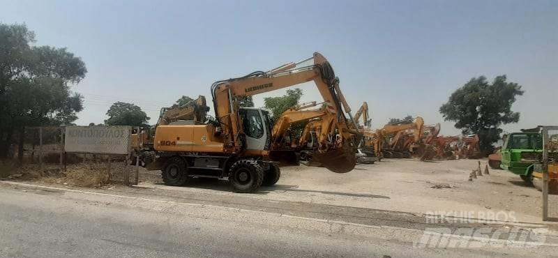 Liebherr A 904 C Ekskavatori uz riteņiem
