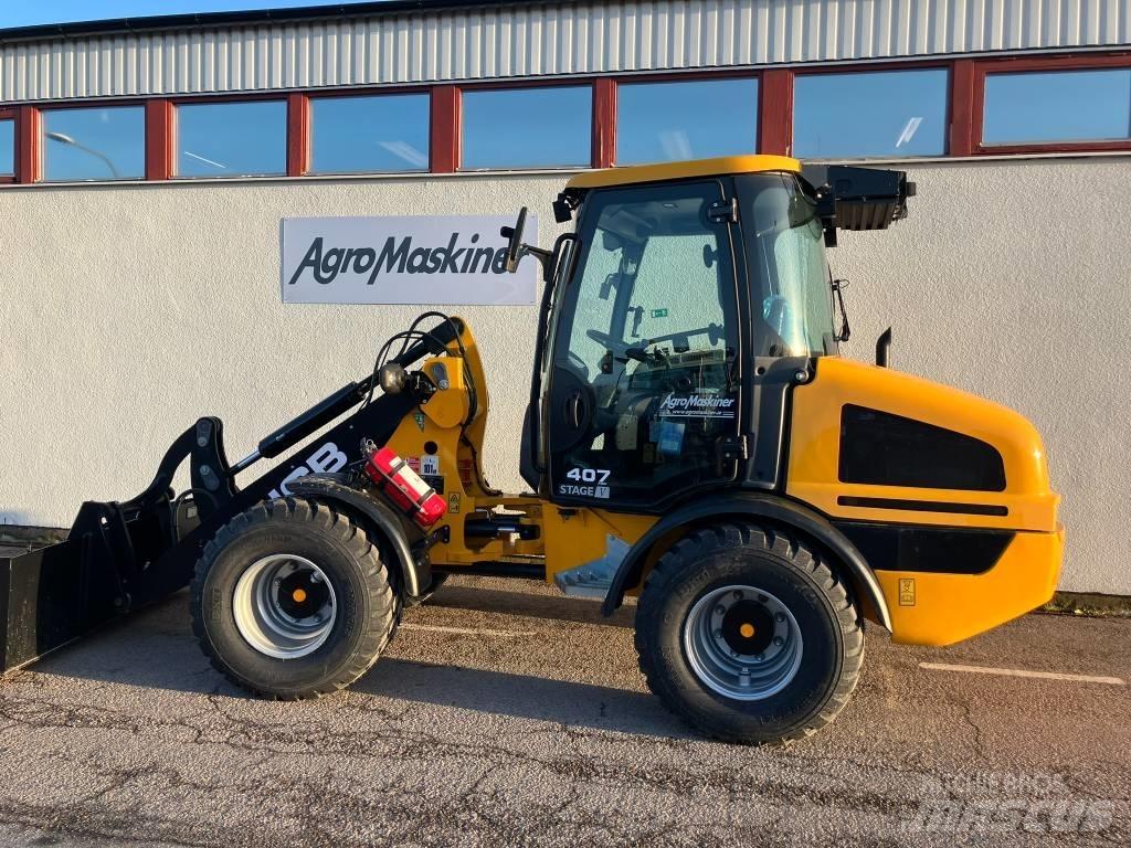 JCB 407 Iekrāvēji uz riteņiem
