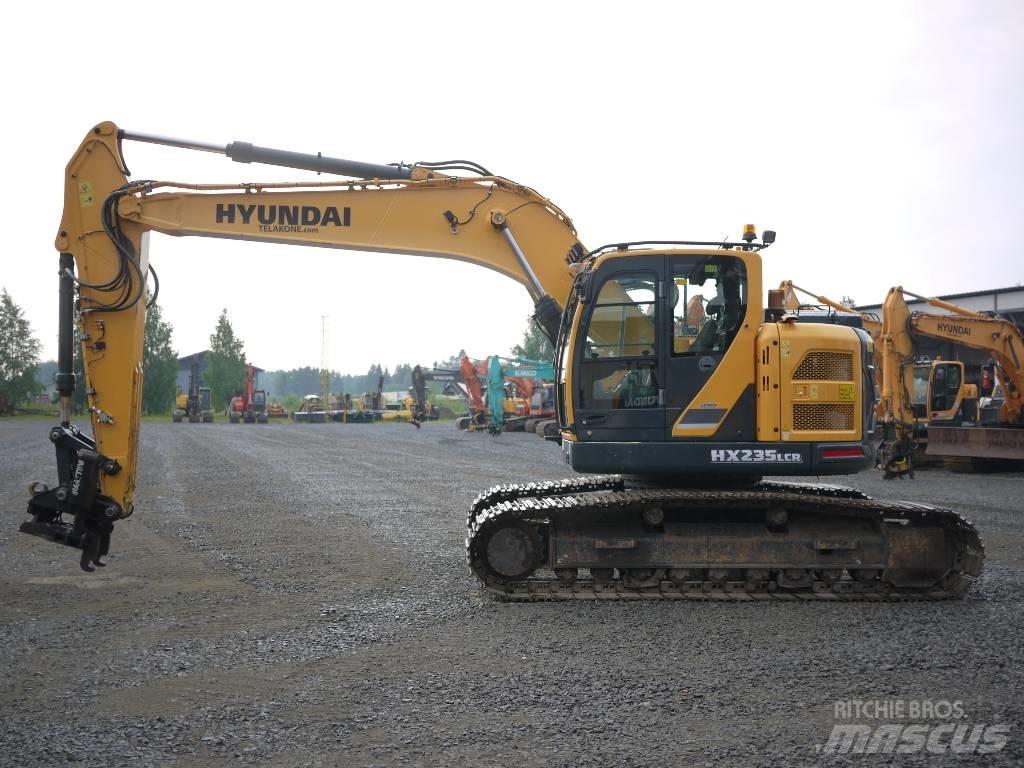 Hyundai HX 235 LCR Kāpurķēžu ekskavatori