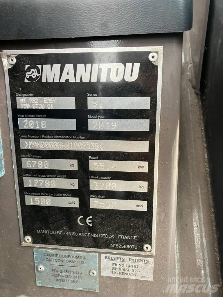 Manitou 732 Tehnika ar dīzeļa dzinēju