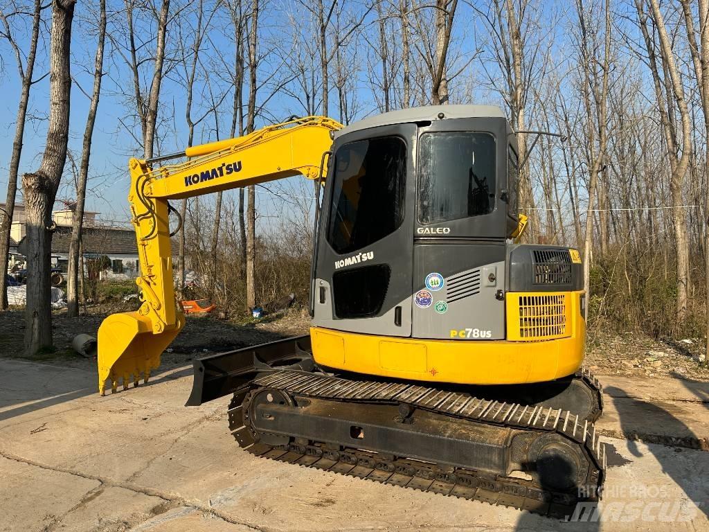 Komatsu PC78 Kāpurķēžu ekskavatori