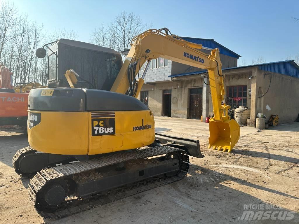 Komatsu PC78 Kāpurķēžu ekskavatori
