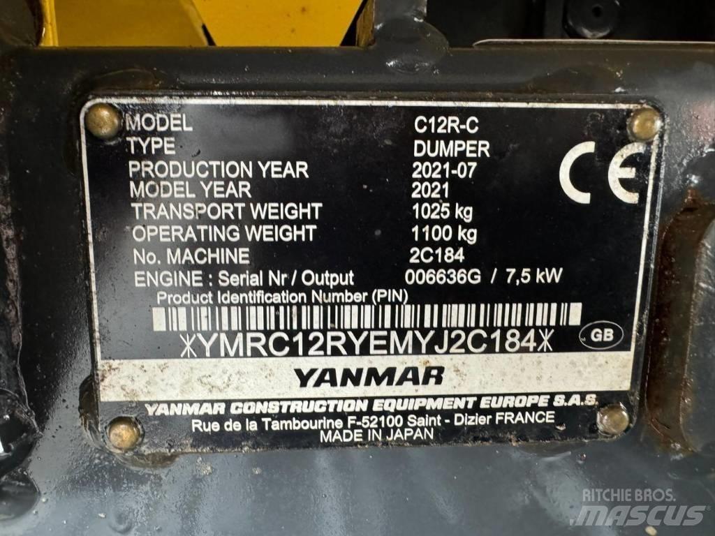 Yanmar C 12 RC Kāpurķēžu pašizkrāvējs