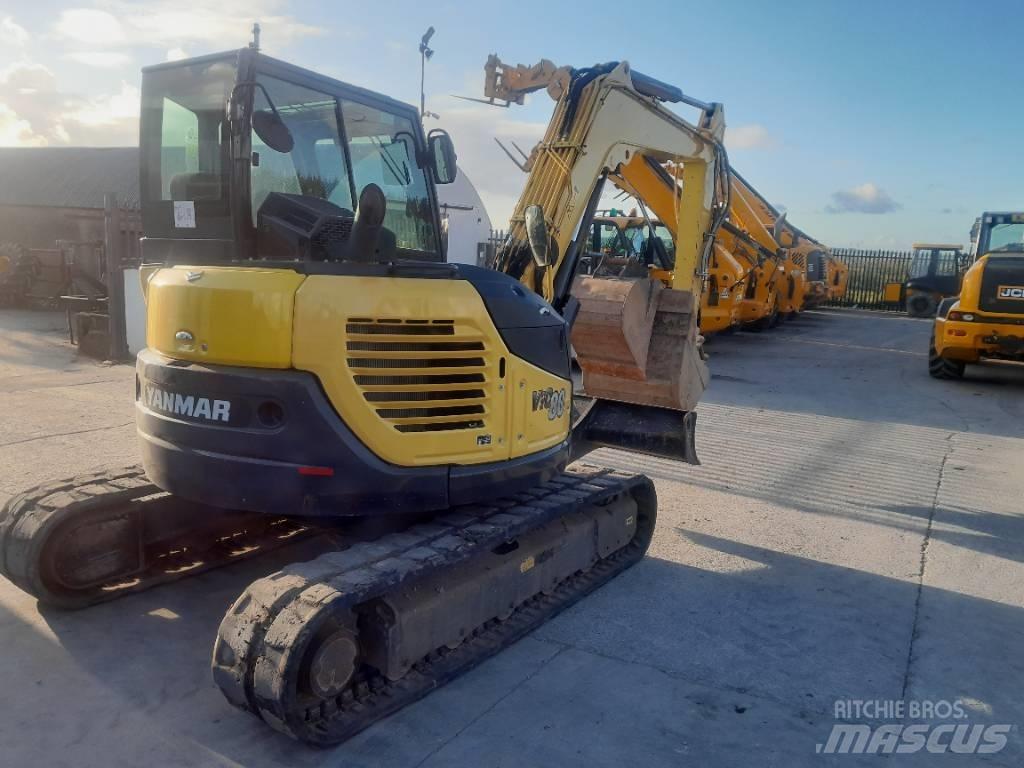 Yanmar Vio 82 Kāpurķēžu ekskavatori