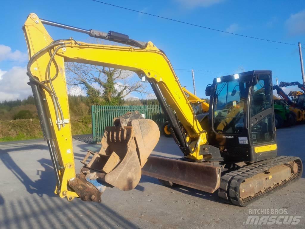 Yanmar Vio 82 Kāpurķēžu ekskavatori