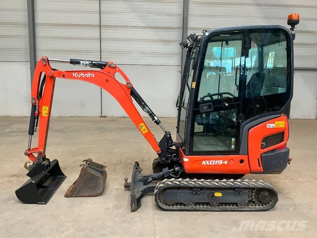 Kubota KX 019-4 Mini ekskavatori < 7 t