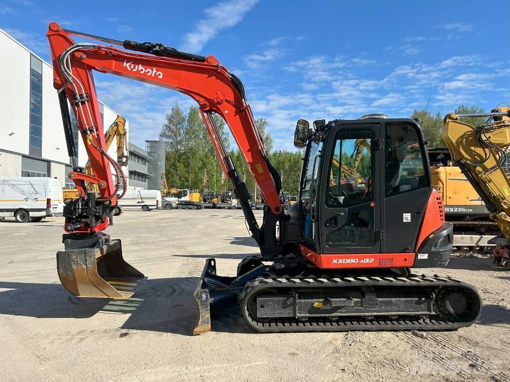 Kubota KX 080-4 A2 Vidēja lieluma ekskavatori 7 t - 12 t