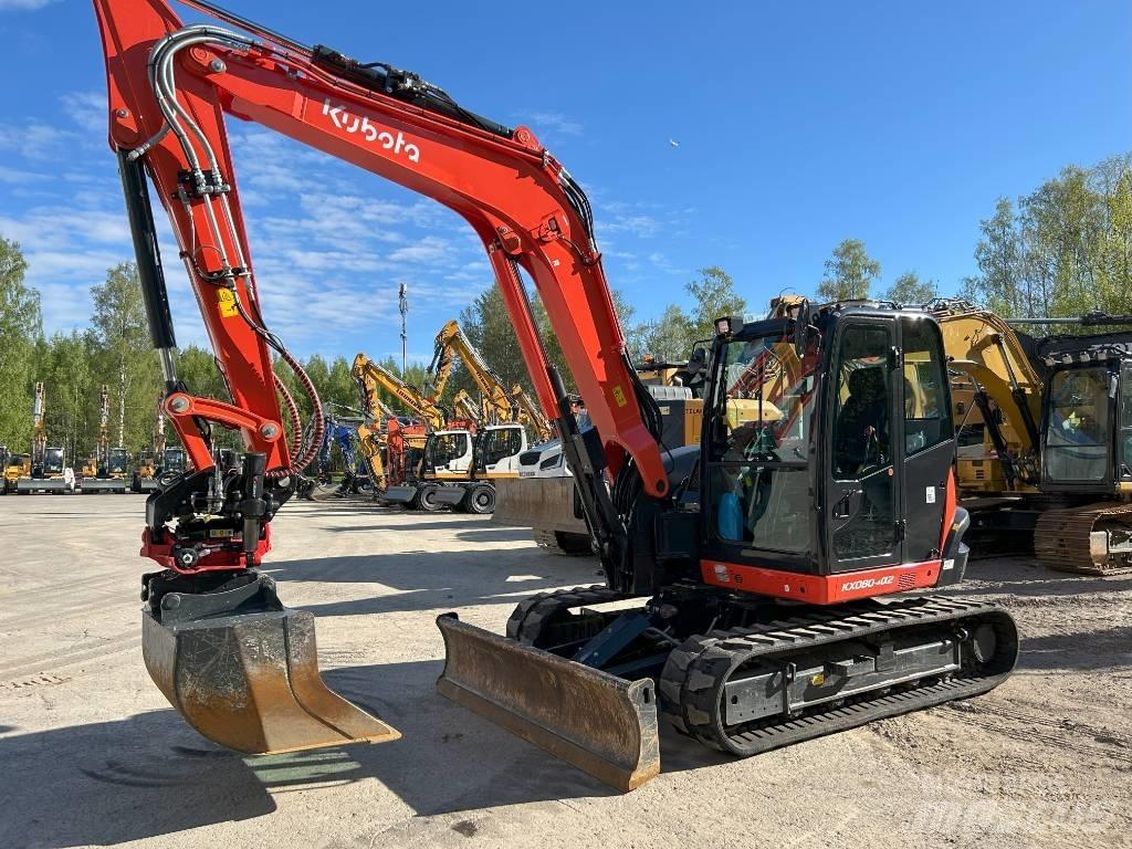 Kubota KX 080-4 A2 Vidēja lieluma ekskavatori 7 t - 12 t