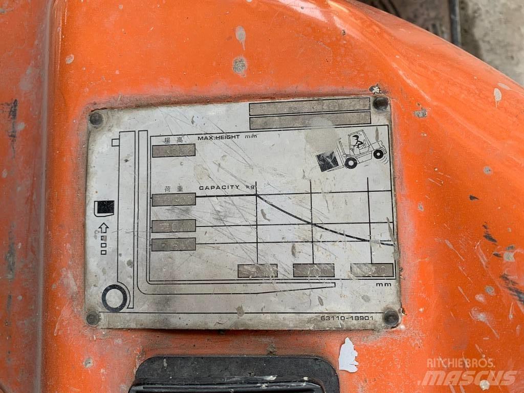 TCM Forklift FD25T4 Tehnika ar dīzeļa dzinēju