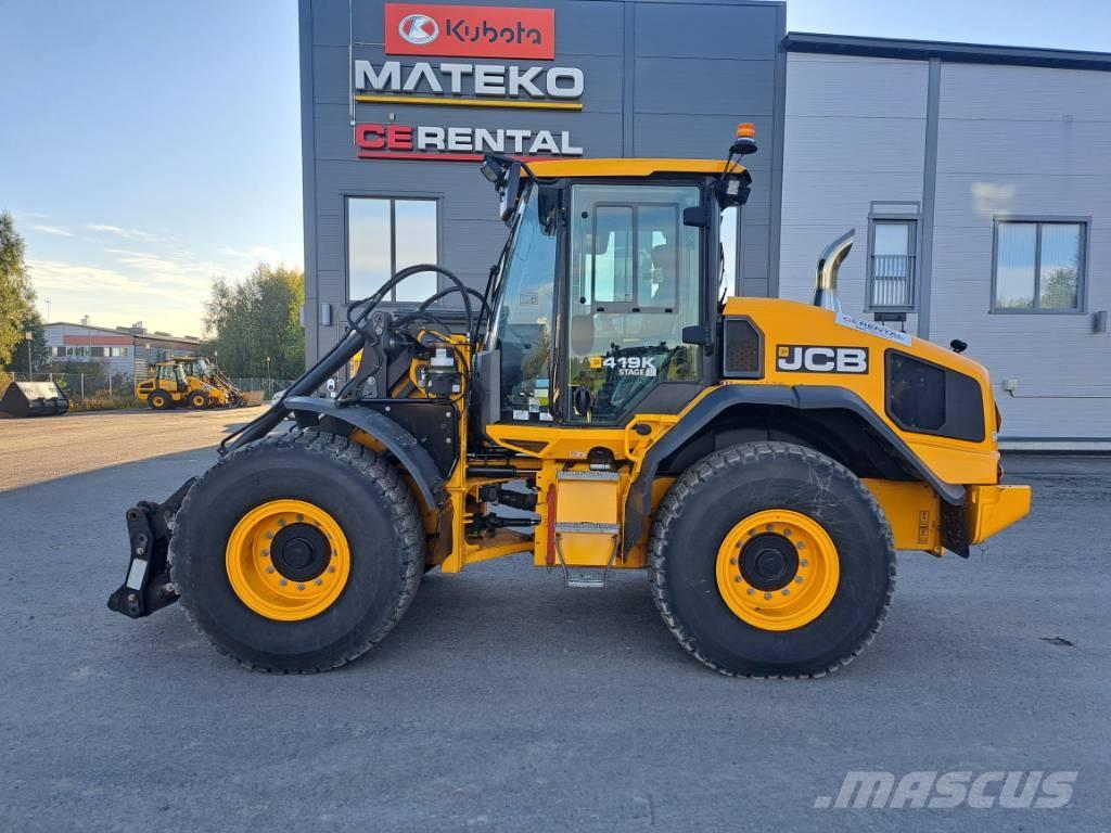 JCB 419 S Iekrāvēji uz riteņiem