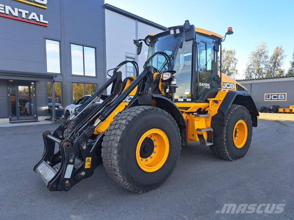JCB 419 S Iekrāvēji uz riteņiem