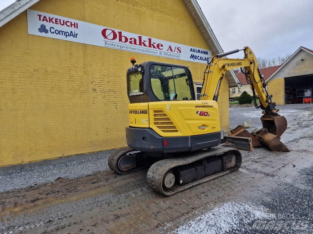 New Holland E60C Mini ekskavatori < 7 t