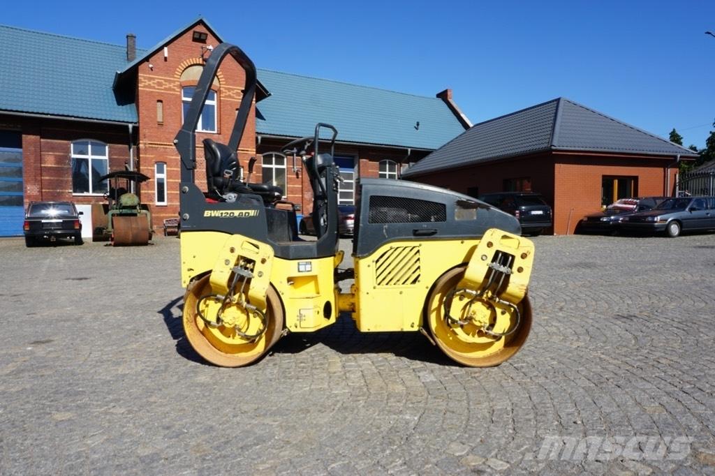 Bomag BW 120 AD-4 Divvalču grunts veltņi