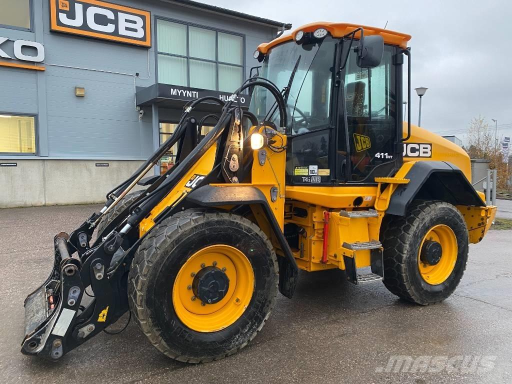 JCB 411 HT T4i Iekrāvēji uz riteņiem