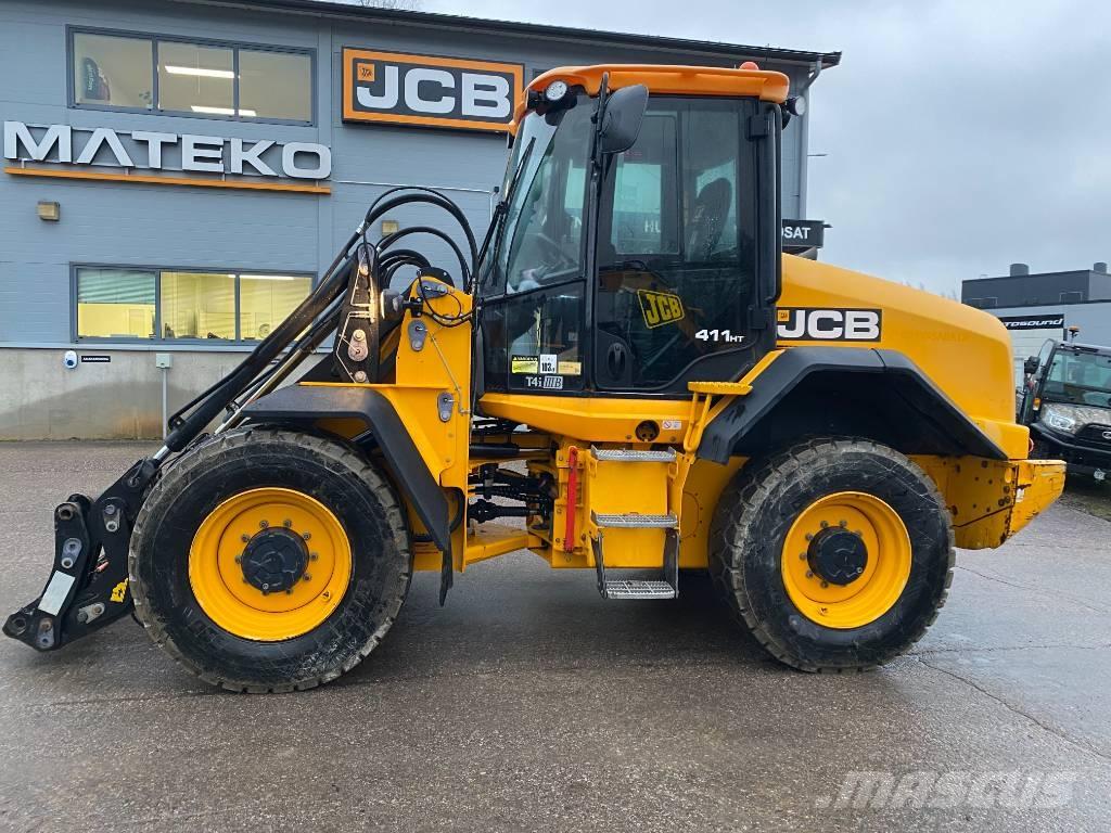 JCB 411 HT T4i Iekrāvēji uz riteņiem
