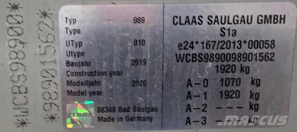CLAAS Liner 3100 Vālotāji