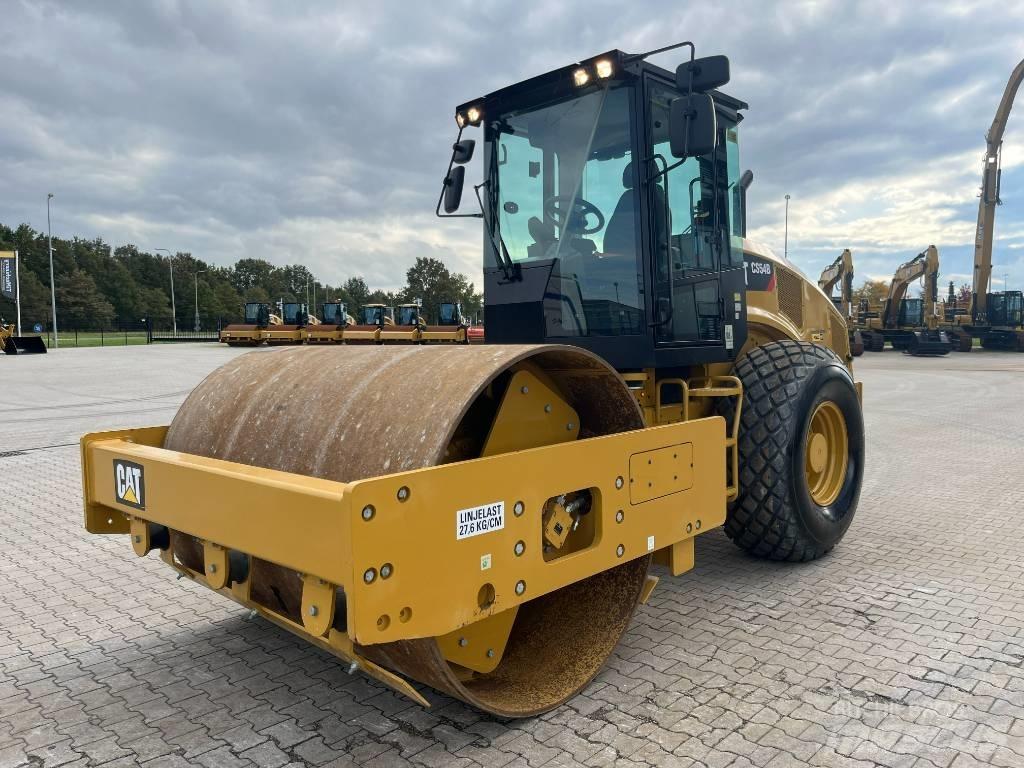 CAT CS 54 B Vienvalča grunts veltņi