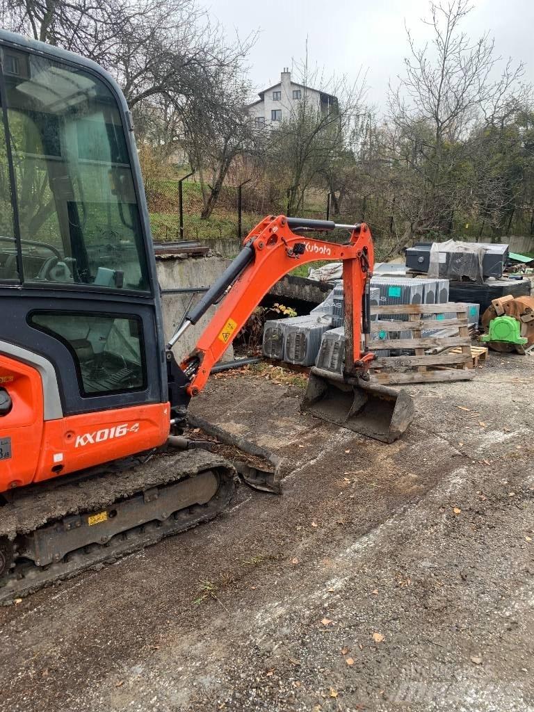 Kubota KX 016-4 Mini ekskavatori < 7 t