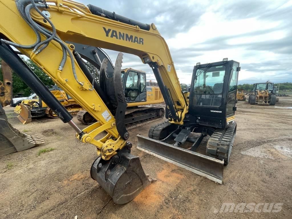 Yanmar Vio 80-1 Kāpurķēžu ekskavatori