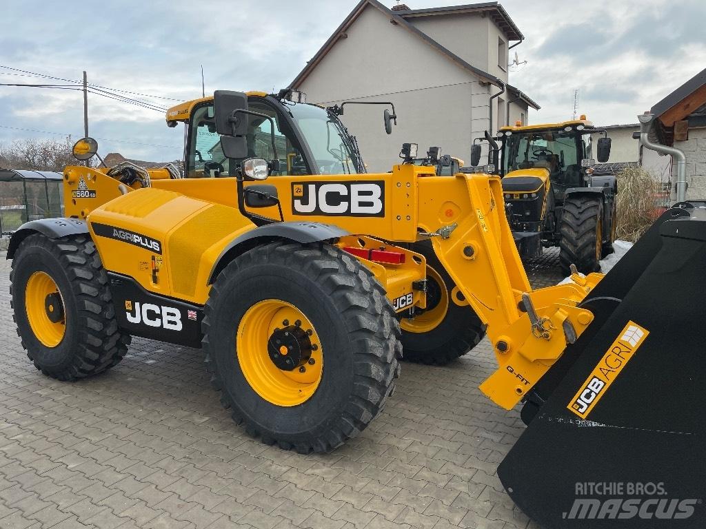 JCB 560-80 AGRI PLUS Teleskopiskie manipulatori