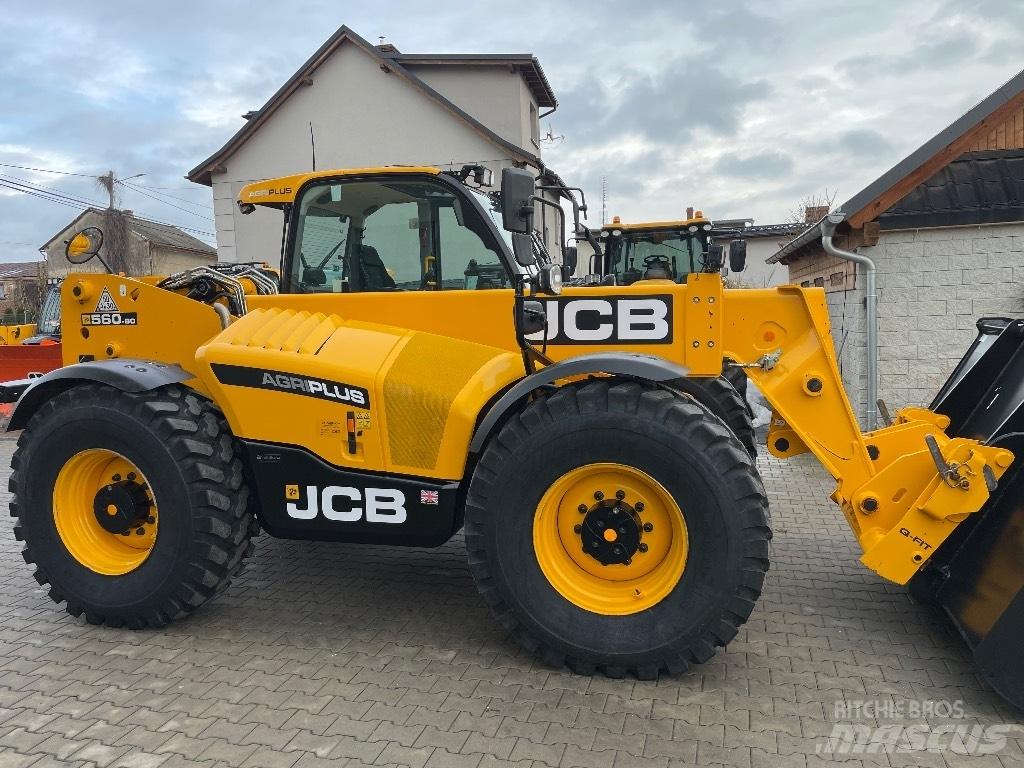 JCB 560-80 AGRI PLUS Teleskopiskie manipulatori