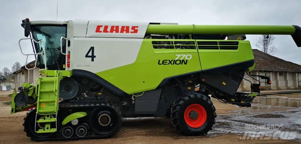 CLAAS Lexion 770 TT Ražas novākšanas kombaini