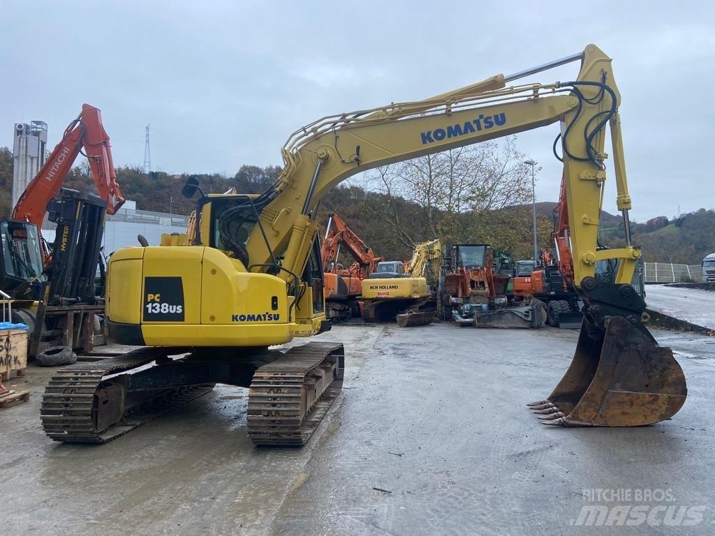 Komatsu Pc 138 US-8 Kāpurķēžu ekskavatori