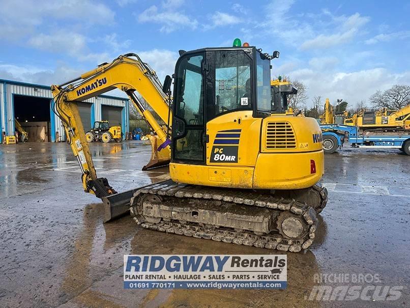 Komatsu PC 80 MR-5 Vidēja lieluma ekskavatori 7 t - 12 t