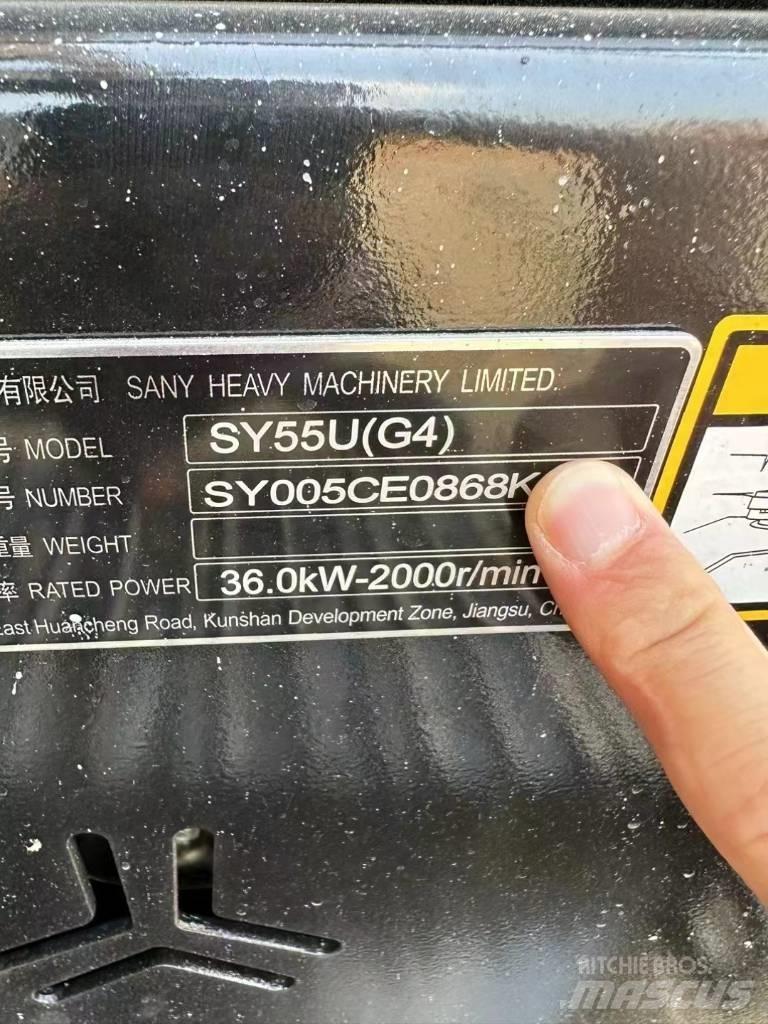 Sany SY 55 U Mini ekskavatori < 7 t