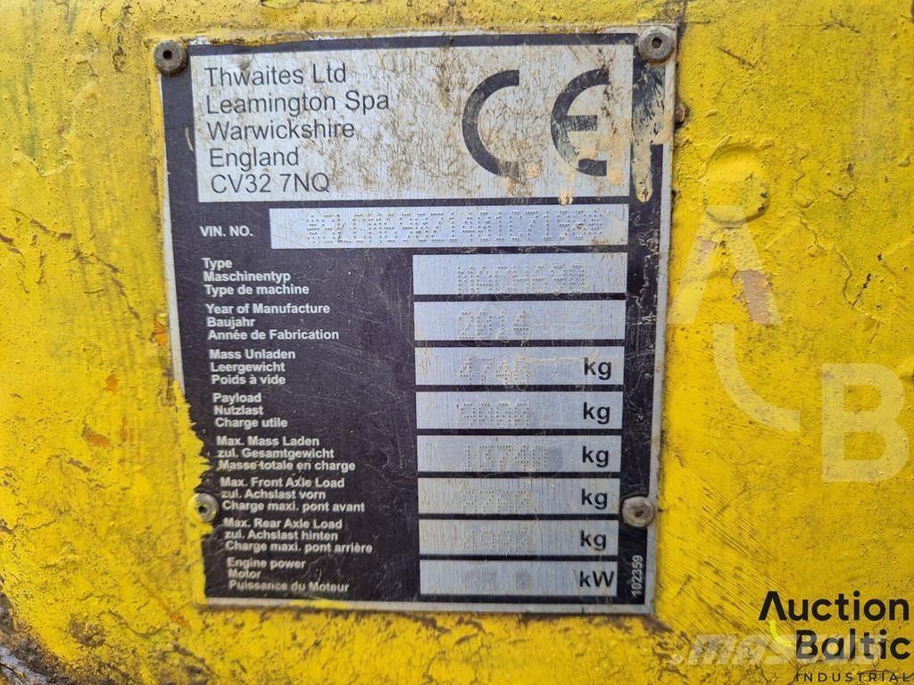 Thwaites MACH690 Artikulētie pašizgāzēji