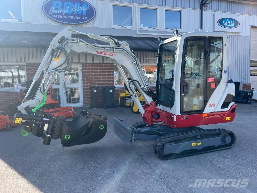 Takeuchi TB 225 Mini ekskavatori < 7 t
