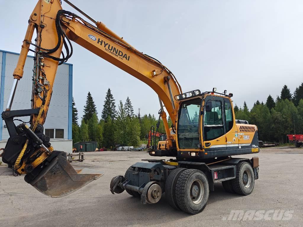 Hyundai R170-W9 Ekskavatori uz riteņiem