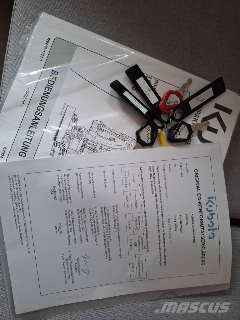 Kubota U 18-5 Mini ekskavatori < 7 t