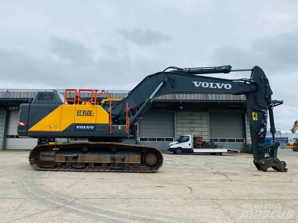 Volvo ec350el Kāpurķēžu ekskavatori