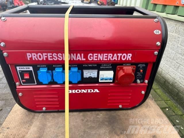 Honda OHV 6.5 KVA Benzīna ģeneratori