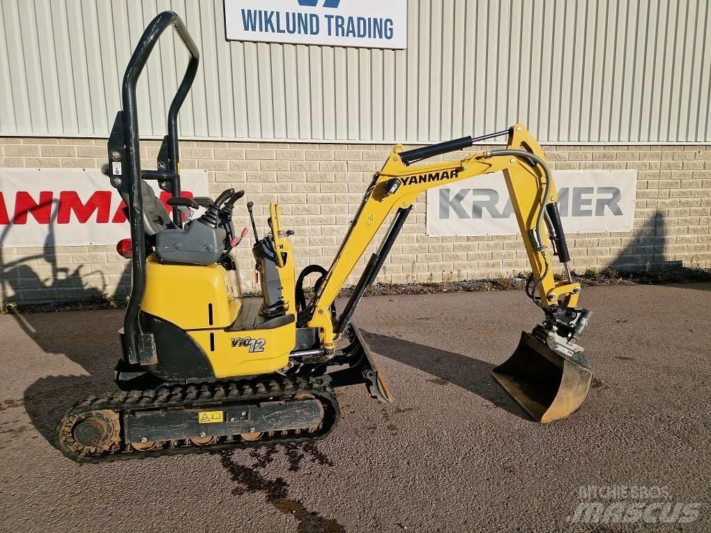 Yanmar Vio 12 Mini ekskavatori < 7 t