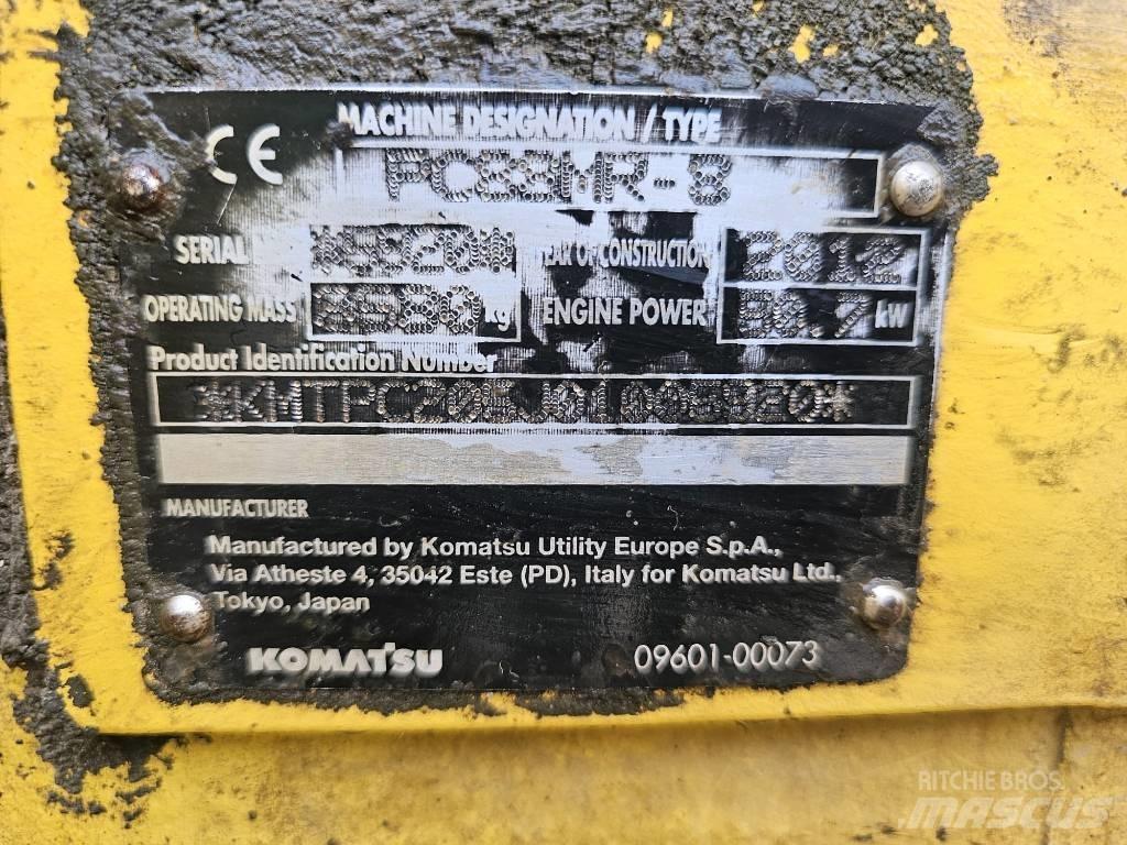 Komatsu PC 88 MR-8 Vidēja lieluma ekskavatori 7 t - 12 t