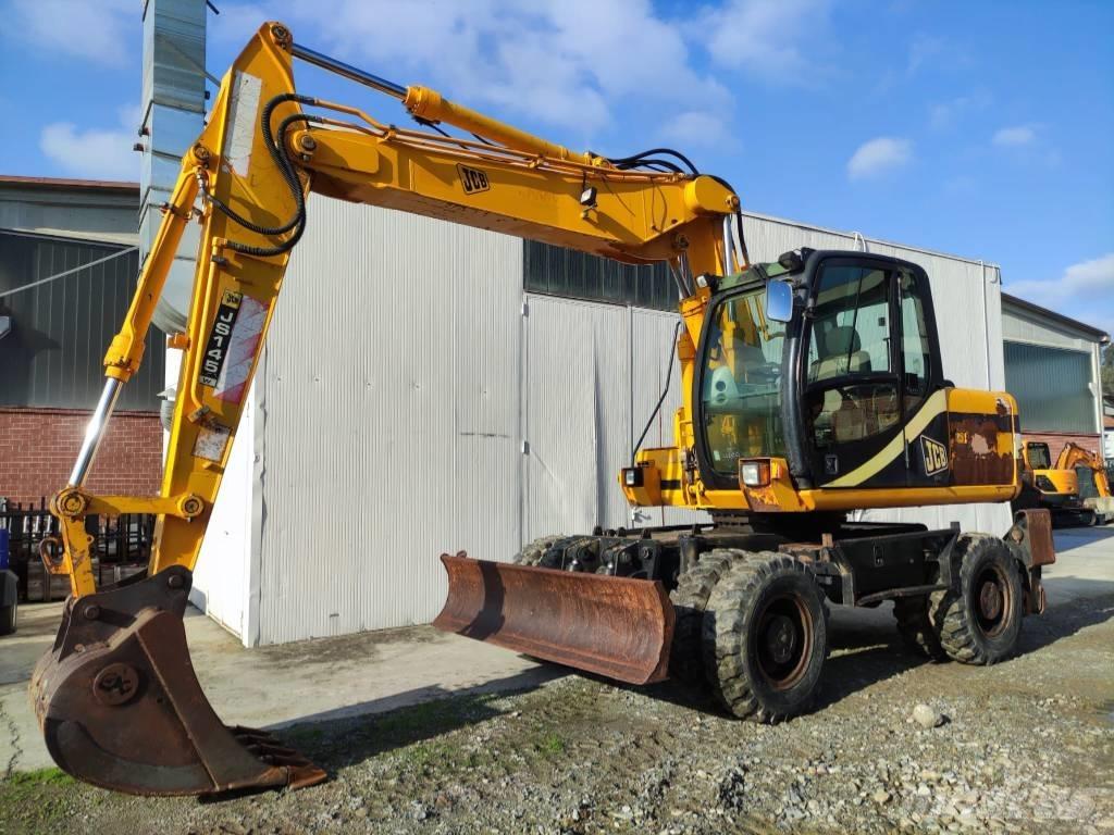 JCB JS 145 W Ekskavatori uz riteņiem