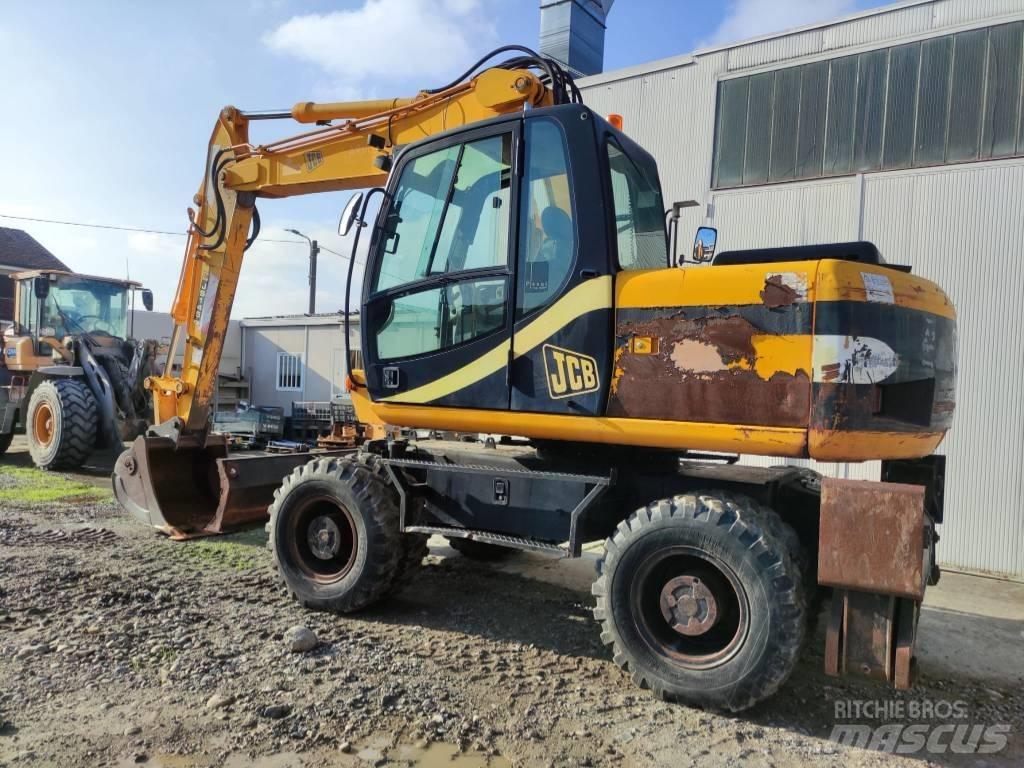 JCB JS 145 W Ekskavatori uz riteņiem