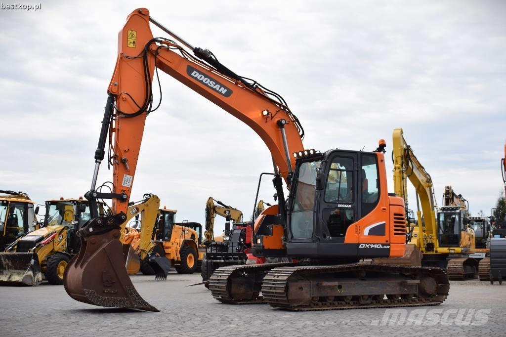 Doosan DX 140 LCR-5 Kāpurķēžu ekskavatori