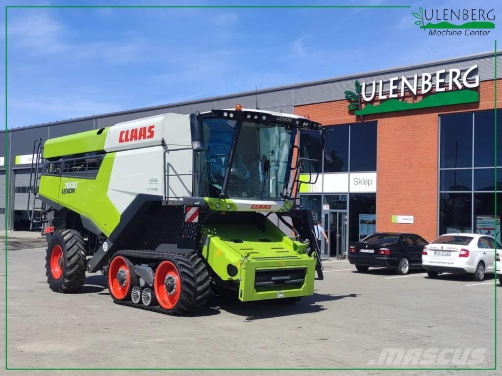 CLAAS Lexion 7600 TT Ražas novākšanas kombaini