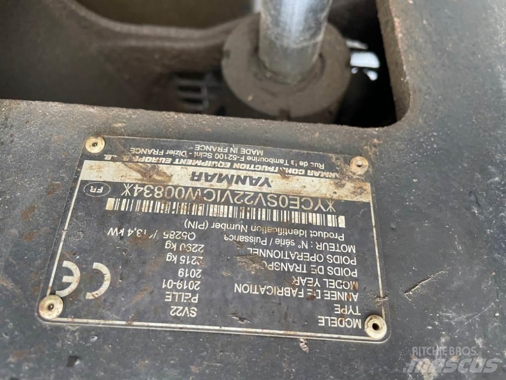 Yanmar SV22 (00834) Mini ekskavatori < 7 t